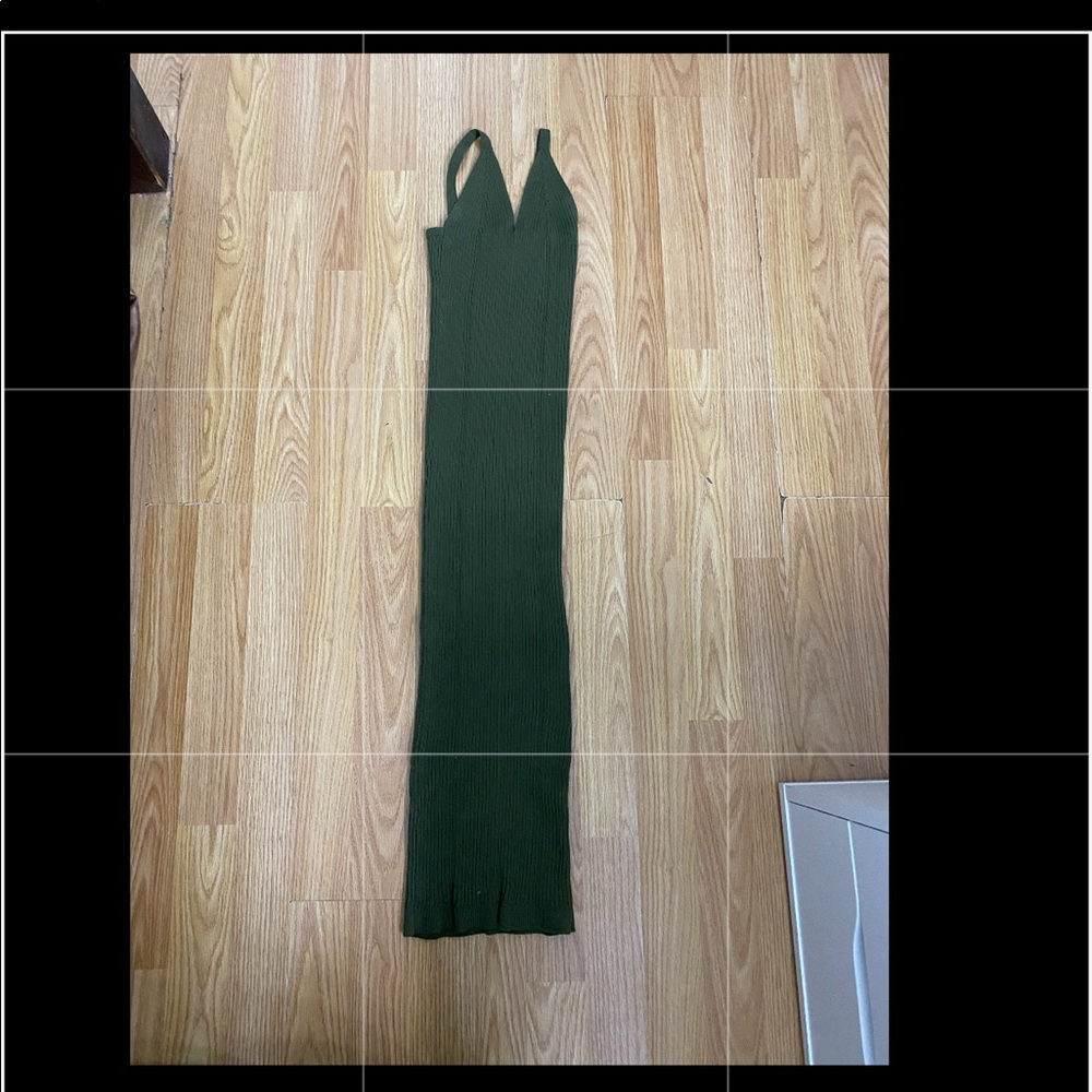 Olive Green Dress